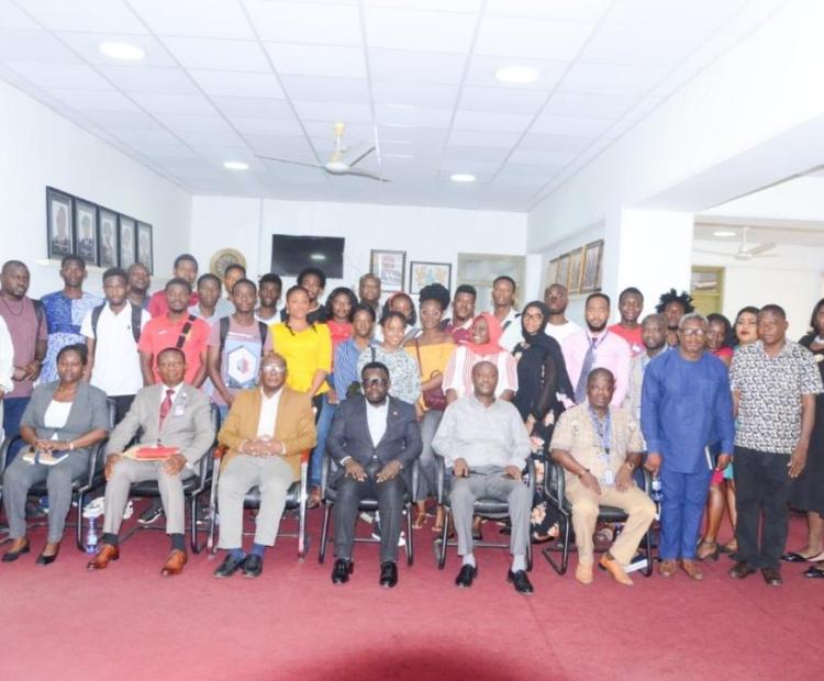 Kumasi Technical University Interacts with Its International Students