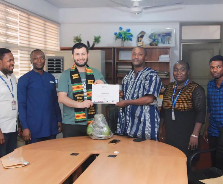 Sivas Cumhuriyet University Scholar Engages Kumasi Technical University Students on Erasmus+ Exchange Programme