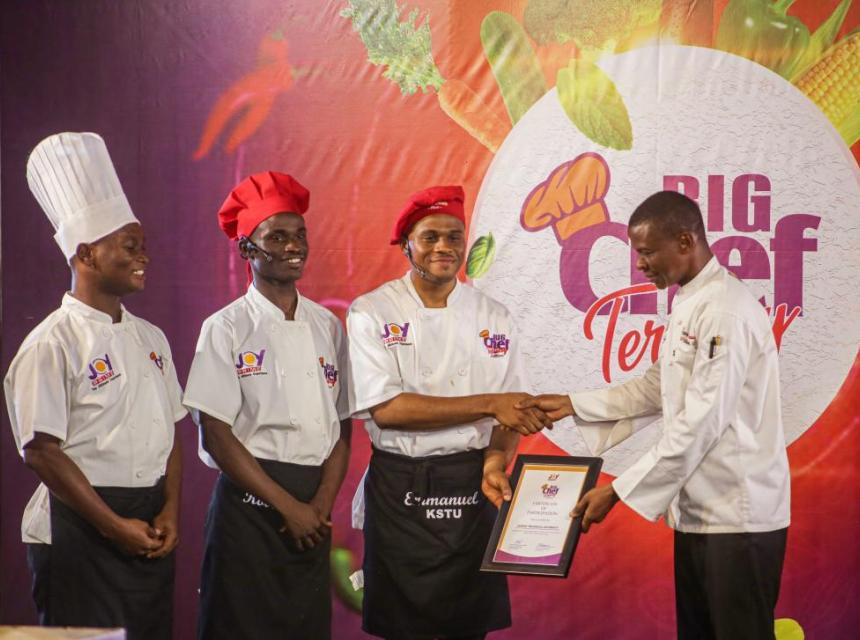 KUMASI TECHNICAL UNIVERSITY SHINES AS ALL-MALE GROUP TAKES 3RD PLACE IN EPIC CULINARY SHOWDOWN