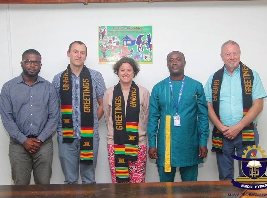 Team From Vives University Visit KsTU To Initiate Collaborative Discussion