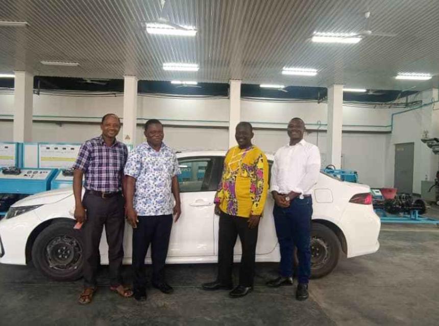 KsTU receives a Boost as AVIC International donates a Vehicle to the AVIC Workshop