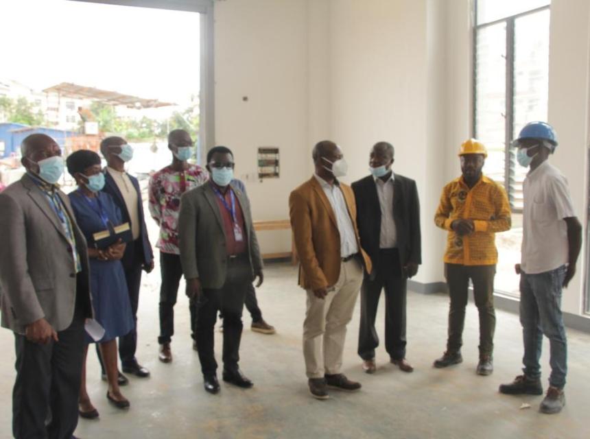 Vice-Chancellor Inspects Ultra-Modern Laboratory Project At Adako Jachie