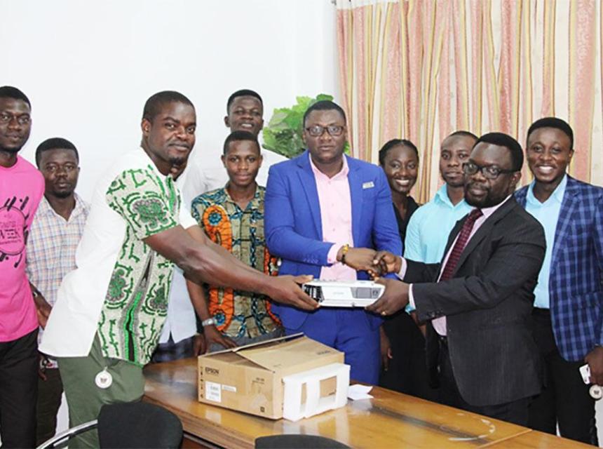 Students’ Representative Council of KsTU Donates to The University