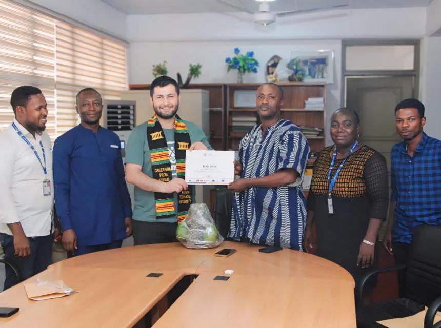 Sivas Cumhuriyet University Scholar Engages Kumasi Technical University Students on Erasmus+ Exchange Programme