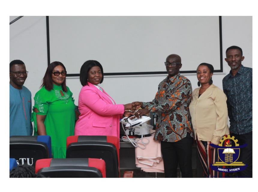 Gifty Berko (Giberky), Alumna of KsTU, Donates to the Faculty of Creative Arts and TechnologyArts and Technology 